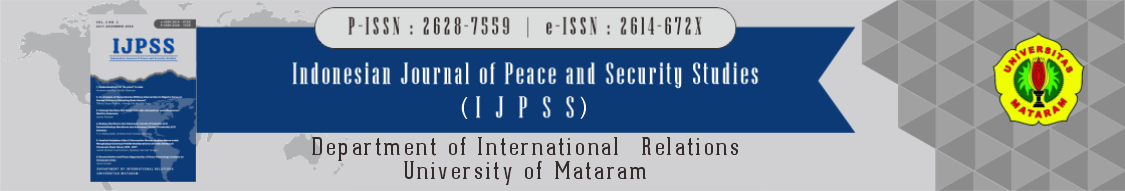 Indonesian Journal of Peace and Security Studies (IJPSS)